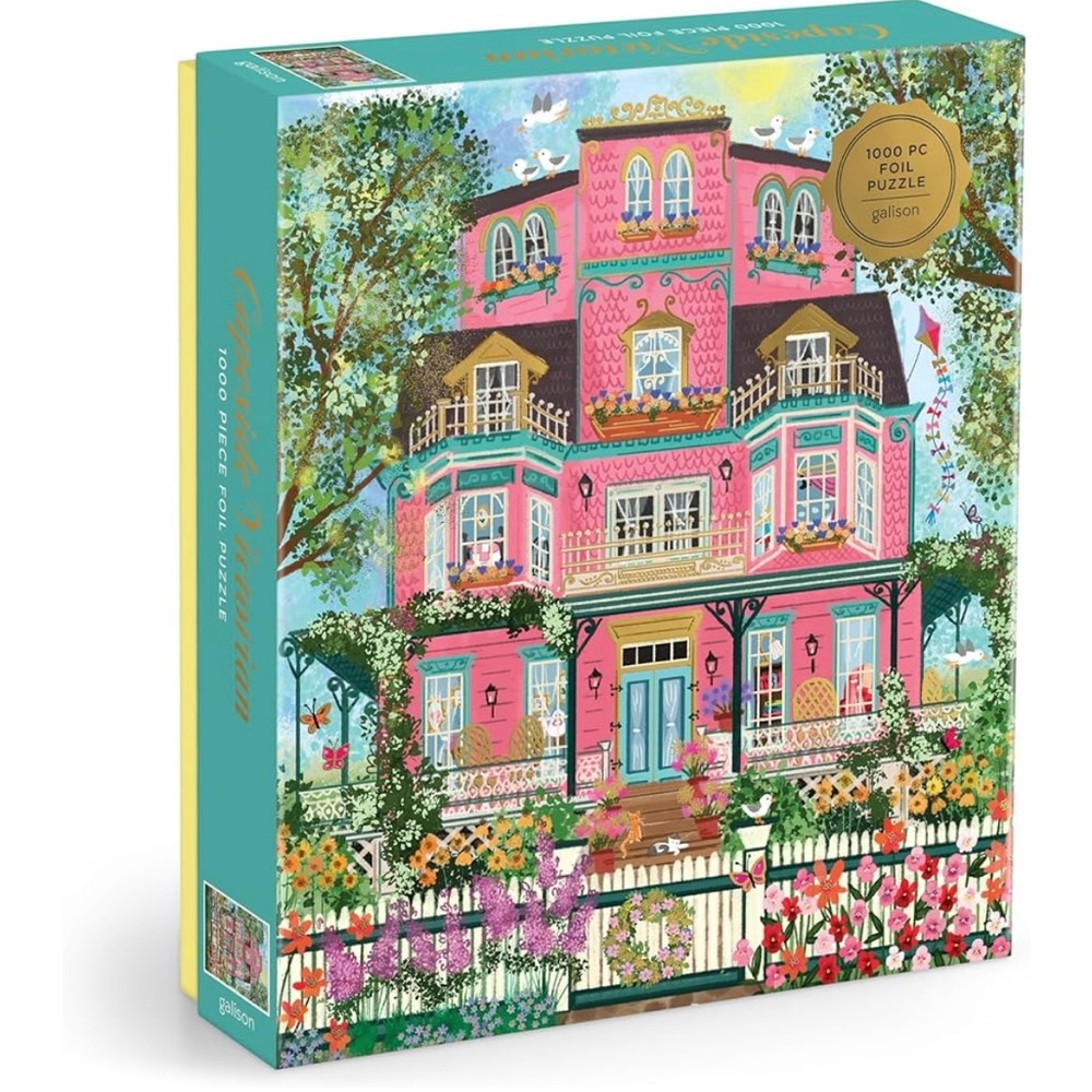 Galison Capeside Victorian 1000 Piece Jigsaw Puzzle - used